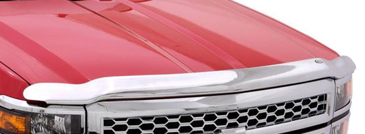 AVS 15-18 Chevy Silverado 2500 (Excl. Induction Hood) High Profile Hood Shield - Chrome -  Shop now at Performance Car Parts