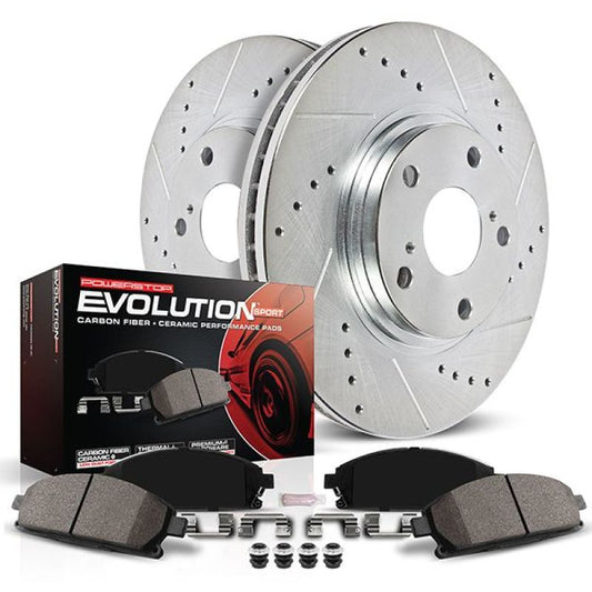 Power Stop 18-19 Land Rover Discovery Sport Rear Z23 Evolution Brake Kit -  Shop now at Performance Car Parts