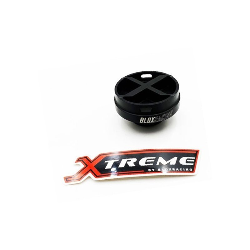 BLOX Racing Xtreme Line Billet Honda Oil Cap - Black -  Shop now at Performance Car Parts