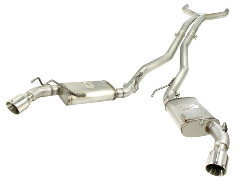 aFe MACHForce XP Exhaust 3in Stainless Stee CB/10-13 Chevy Camaro V8-6.2L (td) (pol tip) -  Shop now at Performance Car Parts