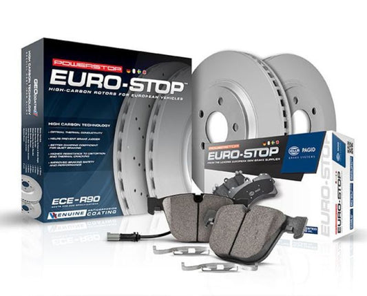 Power Stop 17-19 Mercedes-Benz E300 Rear Euro-Stop Brake Kit -  Shop now at Performance Car Parts