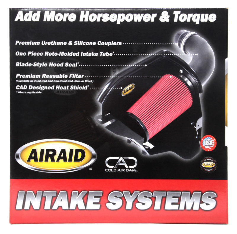 Airaid 2010 Ford Mustang 4.0L MXP Intake System w/ Tube (Dry / Red Media) -  Shop now at Performance Car Parts