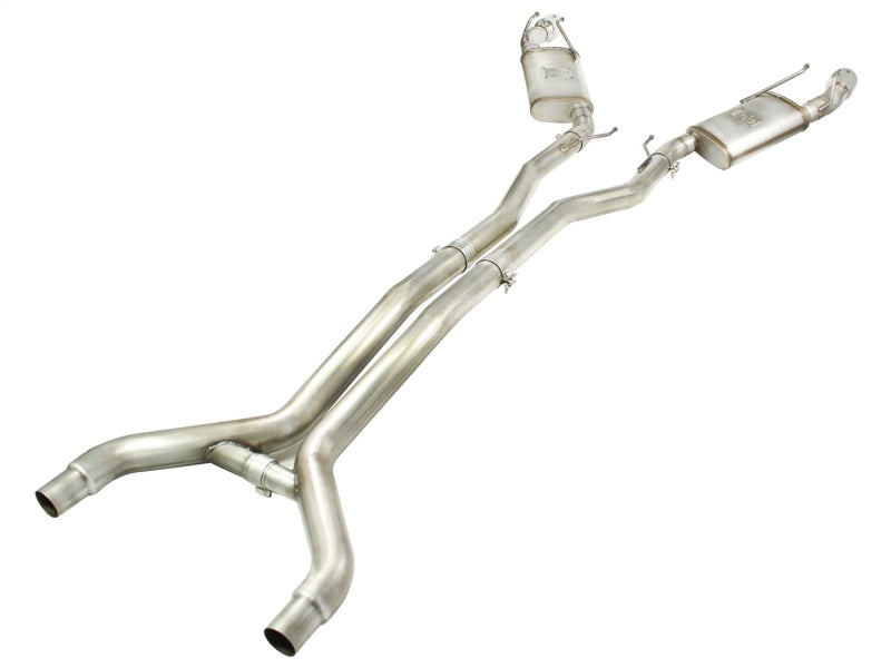 aFe MACHForce XP Exhaust 3in Stainless Stee CB/10-13 Chevy Camaro V8-6.2L (td) (pol tip) -  Shop now at Performance Car Parts