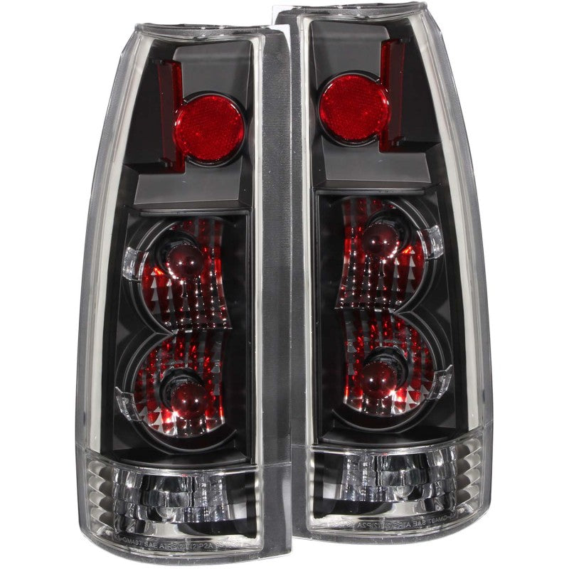 ANZO 1999-2000 Cadillac Escalade Taillights Black - New Gen -  Shop now at Performance Car Parts