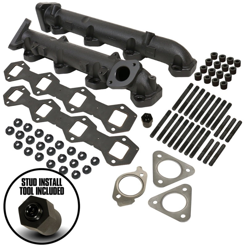 BD Diesel Exhaust Manifold Kit - Ford 2011-2014 F250/F350/F450/F550 6.7L PowerStroke -  Shop now at Performance Car Parts