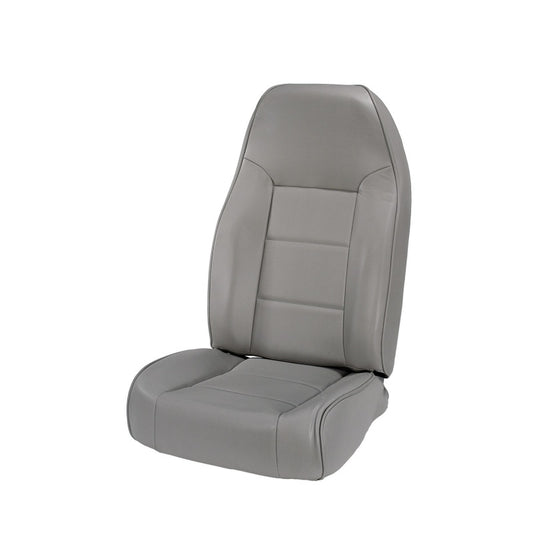 Rugged Ridge High-Back Front Seat Non-Recline Gray 76-02 CJ&Wrang -  Shop now at Performance Car Parts
