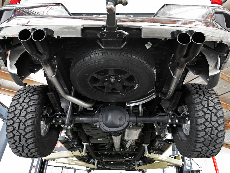 aFe Vulcan Series 3in-2-1/2in 304 SS Cat-Back 2019 GM Silverado / Sierra 1500 V8-5.3L w/ Black Tips -  Shop now at Performance Car Parts
