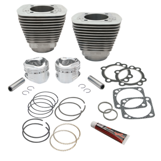 S&S Cycle 84-99 BT 96in 3-5/8in Big Bore Cylinder & Piston Kit For S&S SH96 Engines - Natural -  Shop now at Performance Car Parts