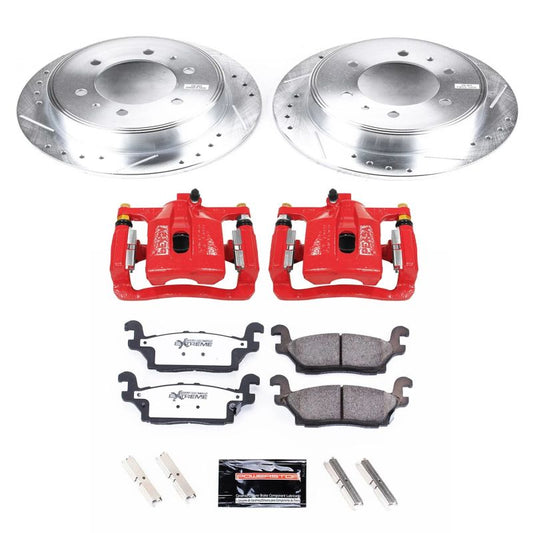 Power Stop 06-10 Hummer H3 Rear Z36 Truck & Tow Brake Kit w/Calipers -  Shop now at Performance Car Parts