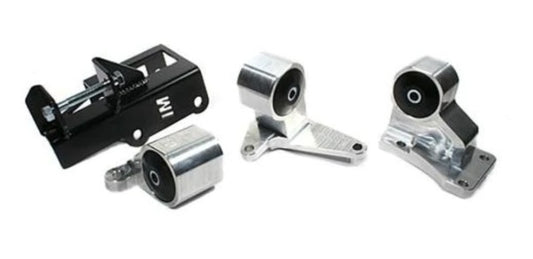 Innovative 92-95 Civic H-Series Silver Aluminum Mounts Solid Bushings -  Shop now at Performance Car Parts