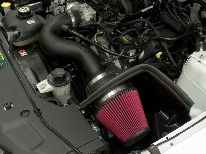 Airaid 2010 Ford Mustang 4.0L MXP Intake System w/ Tube (Dry / Red Media) -  Shop now at Performance Car Parts