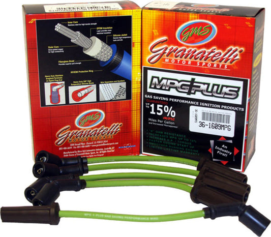 Granatelli 94-95 Mazda Protege 4Cyl 1.8L MPG Plus Ignition Wires -  Shop now at Performance Car Parts