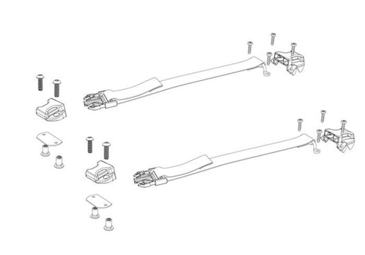 BAK BAKFlip Complete Buckle/Strap Kit (D Ring Replacement Kit) -  Shop now at Performance Car Parts