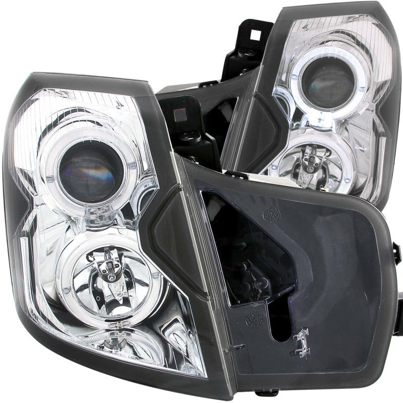ANZO 2003-2007 Cadillac Cts Projector Headlights w/ Halo Chrome -  Shop now at Performance Car Parts