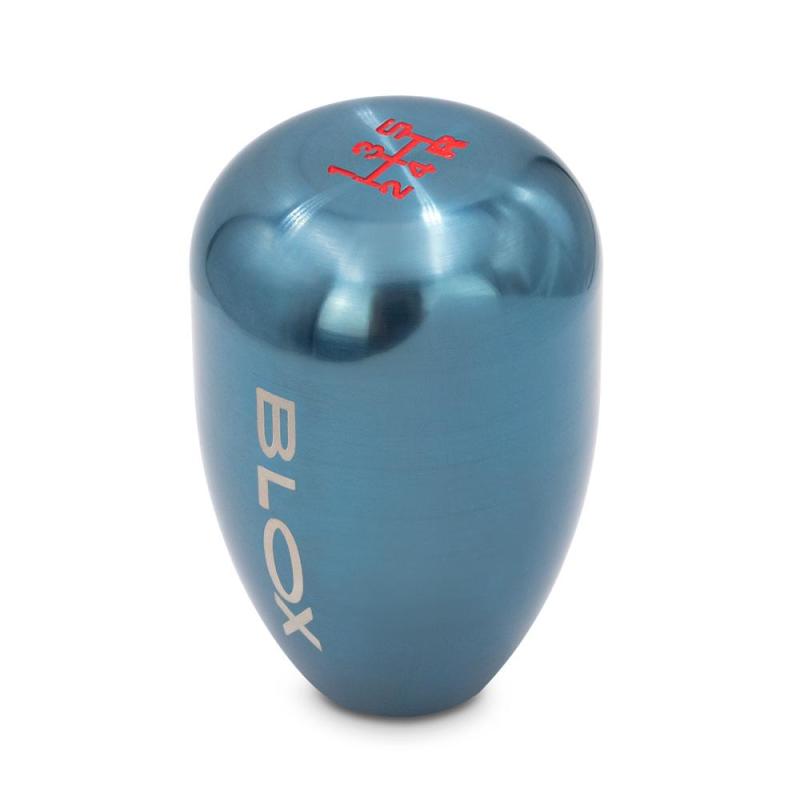 BLOX Racing 6-Speed Billet Shift Knob - Torch Blue 10x1.25mm -  Shop now at Performance Car Parts