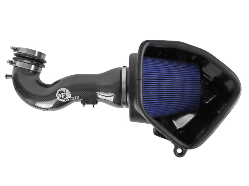 aFe 19-20 GM Trucks 5.3L/6.2L Track Series Carbon Fiber Cold Air Intake System With Pro 5R Filters -  Shop now at Performance Car Parts