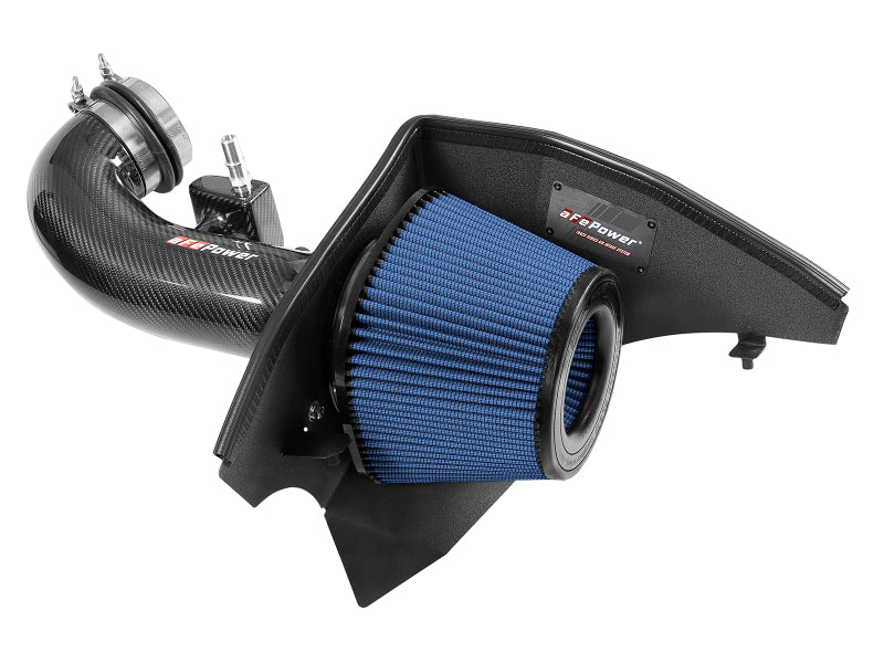 aFe 19-20 GM Trucks 5.3L/6.2L Track Series Carbon Fiber Cold Air Intake System With Pro 5R Filters -  Shop now at Performance Car Parts