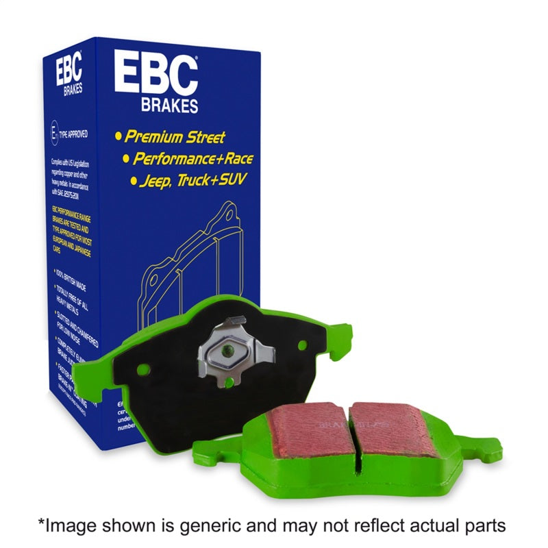 EBC 08+ Ford Econoline E150 4.6 Greenstuff Front Brake Pads -  Shop now at Performance Car Parts