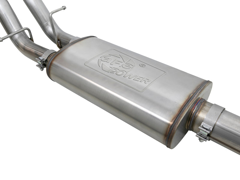 aFe Vulcan Series 4-3in 304SS Exhaust Cat-Back w/ Pol Tips 2019 GM Silverado/Sierra 1500 V8-6.2L -  Shop now at Performance Car Parts